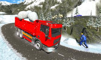 Snow Cutter Excavator Sim captura de pantalla 2