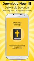 Daily Bible Devotion - Courage 포스터