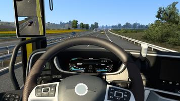 Truck Drive Simulator: America الملصق