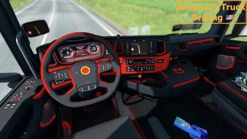 Truck Drive Simulator: America Ekran Görüntüsü 1