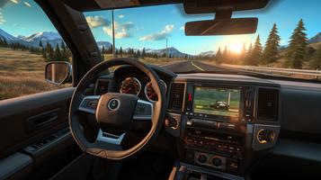 Truck driving Simulator Games poster