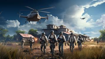 Jeux de Mission Combat No Wifi Affiche