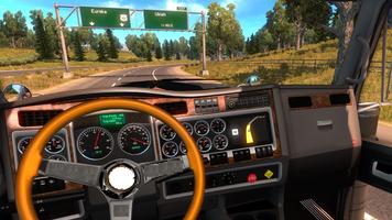 US Truck Simulator الملصق