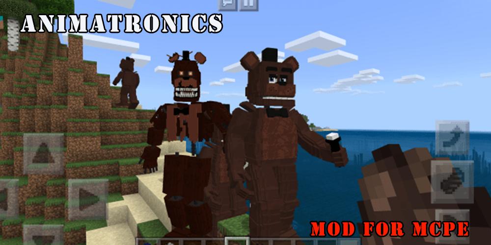 Animatronics Freddy Mod Minecraft For Android Apk Download - weirdest animatronic ever roblox animatronic world