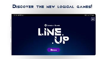 LineUP : The new logical Games ! Cartaz