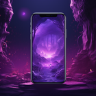 Purple Aesthetic Wallpaper icône