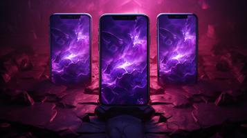 Purple Aesthetic Wallpaper Affiche