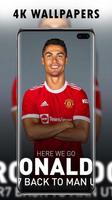 Poster Cristiano Ronaldo Manchester United Wallpaper 2021