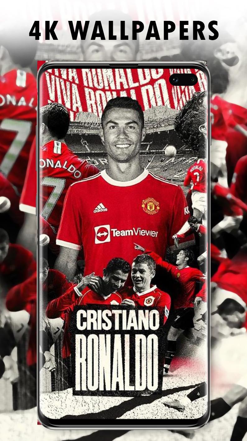 Tải ngay Wallpaper Ronaldo Manchester United APK để sử dụng hình nền sống động với nhiều hiệu ứng độc đáo, rõ nét và chất lượng cao. Hình nền của Ronaldo sẽ khiến cho màn hình của bạn trở nên sáng tạo và đẹp mắt hơn bao giờ hết.