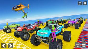 Mega Ramp Car Stunt Hero Games syot layar 3