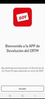 App Devolución CRTM Affiche