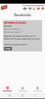App Devolución CRTM ảnh chụp màn hình 3