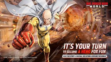 One Punch Man World poster
