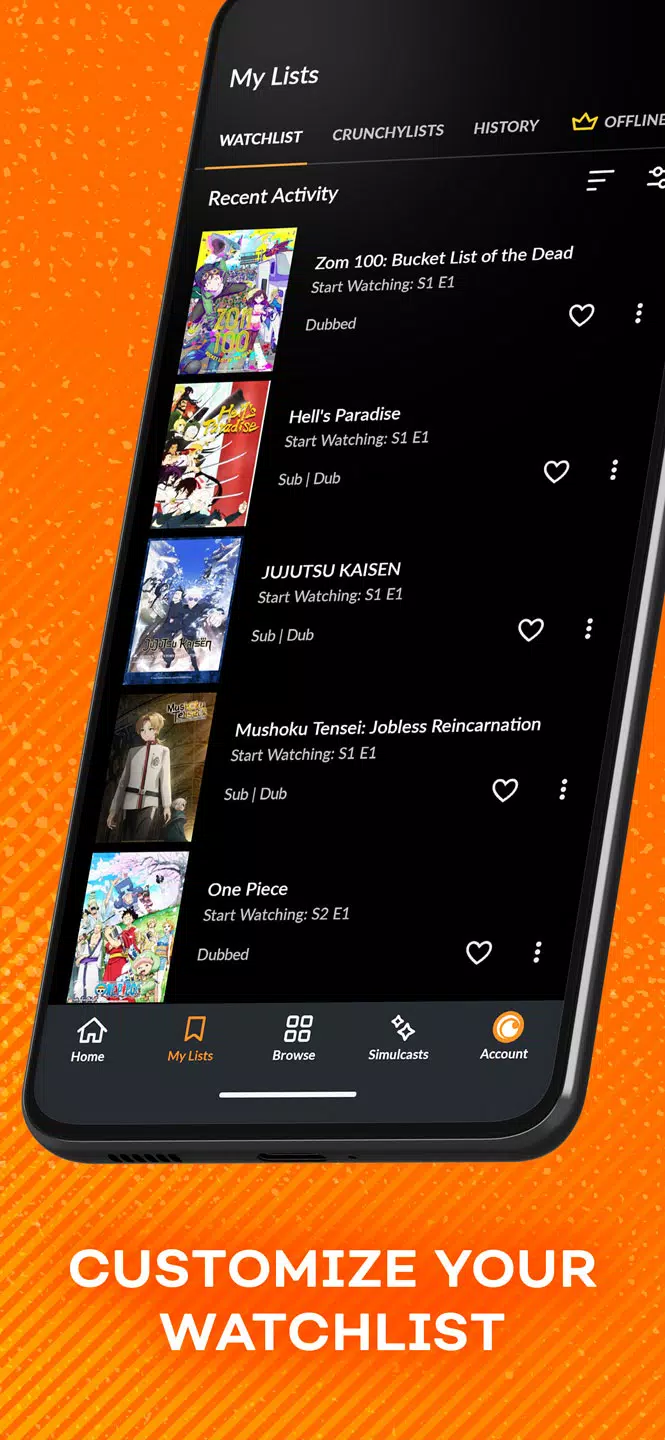 Crunchyroll for Android - Download the APK from Uptodown