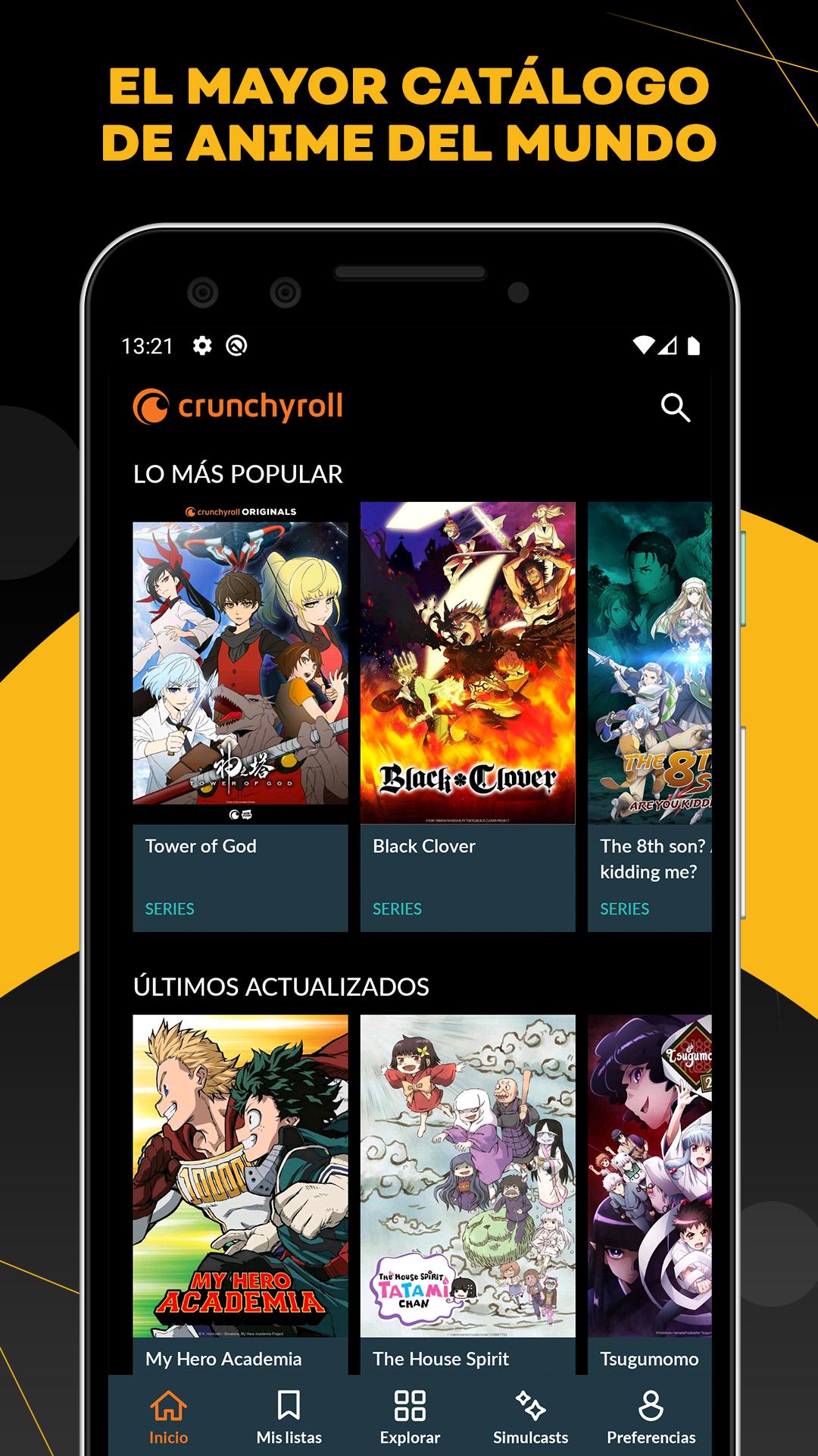 Crunchyroll Pro v3.0.0 APK MOD  Android Gratis Full  Última Versión