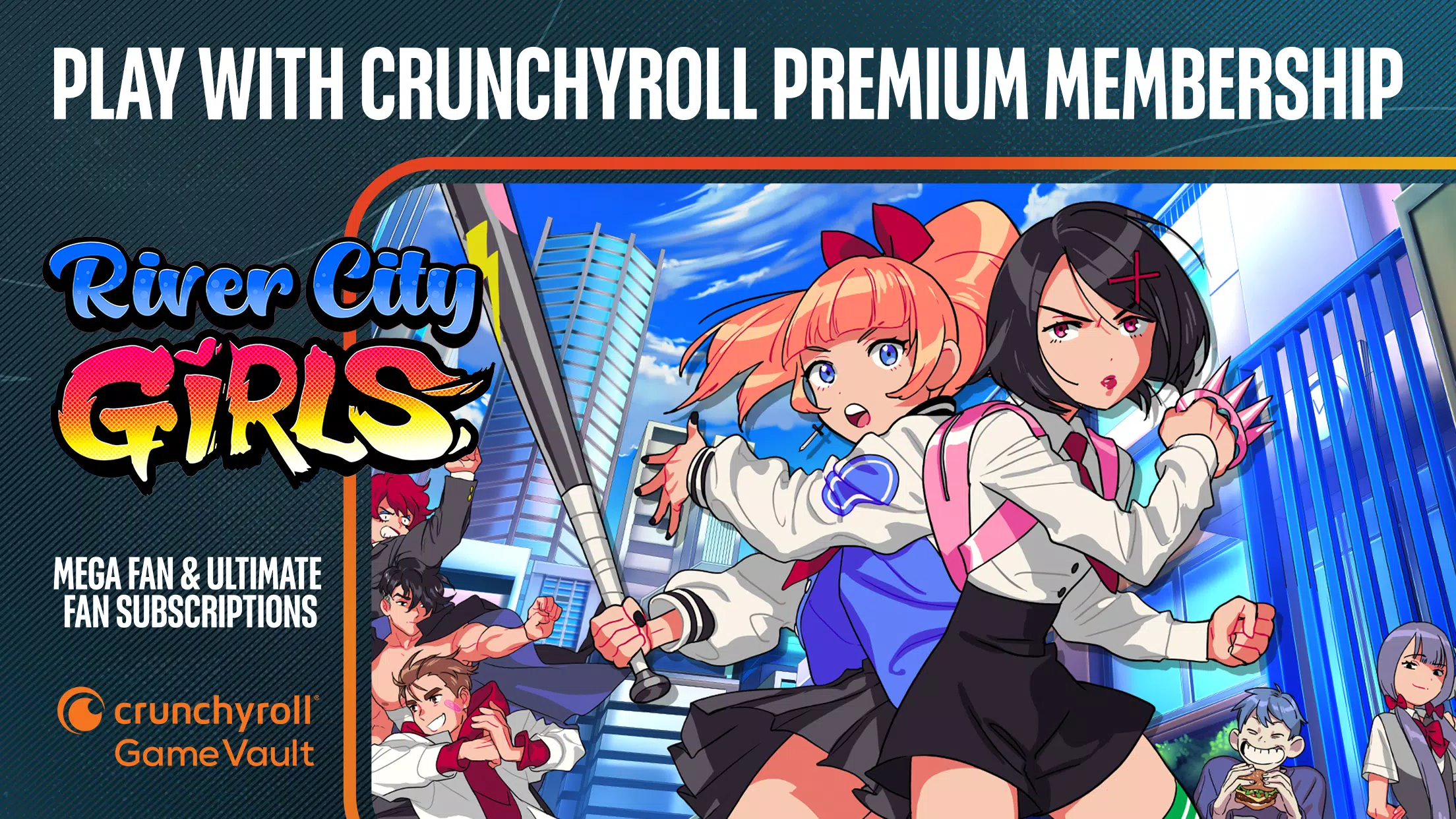 Crunchyroll Game Vault: Free to Mega Fan, Ultimate Fan Subscribers