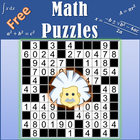 Cross-number puzzles games icône
