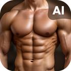AI Six Packs Abs Photo Editor أيقونة
