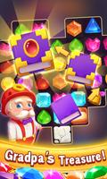 Grandpa‘s Gems - 2021 Match 3 Games تصوير الشاشة 2