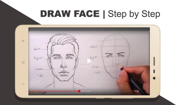 Pencil Sketch Tutorials Learn Face Drawing For Android Apk