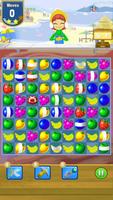 Candy Fruit Match World पोस्टर