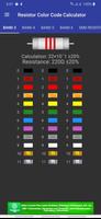 Resistor Color Code Calculator Affiche