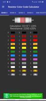 Resistor Color Code Calculator ポスター