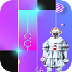 Scary Clown Piano Tiles Game-icoon