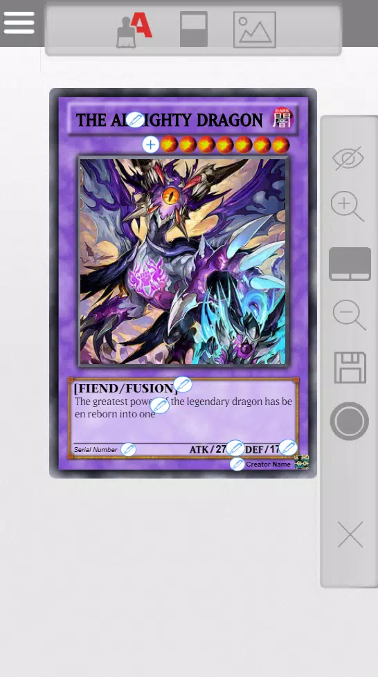 Yu Gi Oh! Card Creator