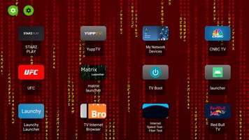 Matrix TV launcher screenshot 1