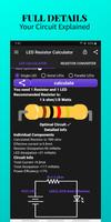 LED Resistor Calculator imagem de tela 3