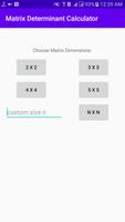 Matrix Determinant Calculator poster
