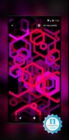 Hex AMOLED Neon Live Wallpaper ポスター