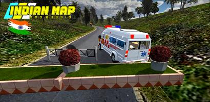 Indian Bussid Map Mod poster
