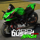 Mod Bussid Motor Ninja H2R ícone