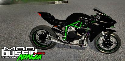 Mod Bussid Motor Ninja H2R poster