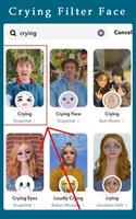 Crying Face Filter Guide Poster