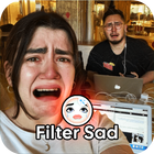 Crying Face Filter Guide Zeichen