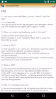 Encrypted Chat syot layar 6