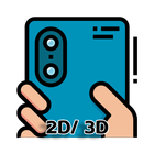 2D/3D Camera icône