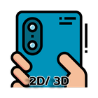 2D/3D Camera 图标