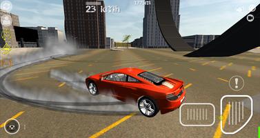 Turbo GT Car Simulator 3D Affiche