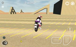 Motorcycle Simulator 3D imagem de tela 1
