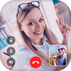 Random Video Call Chat أيقونة