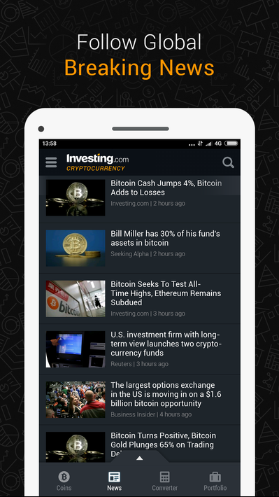 Investing: Crypto Data & News screenshot 2