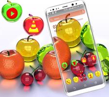 Crystal Fruits Launcher Theme स्क्रीनशॉट 2