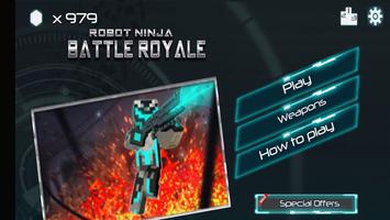 Robot Ninja Battle Royale capture d'écran 1