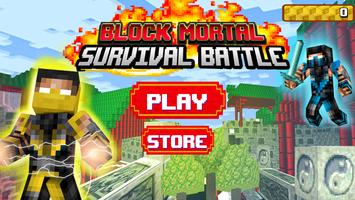 Block Mortal Survival Battle Poster