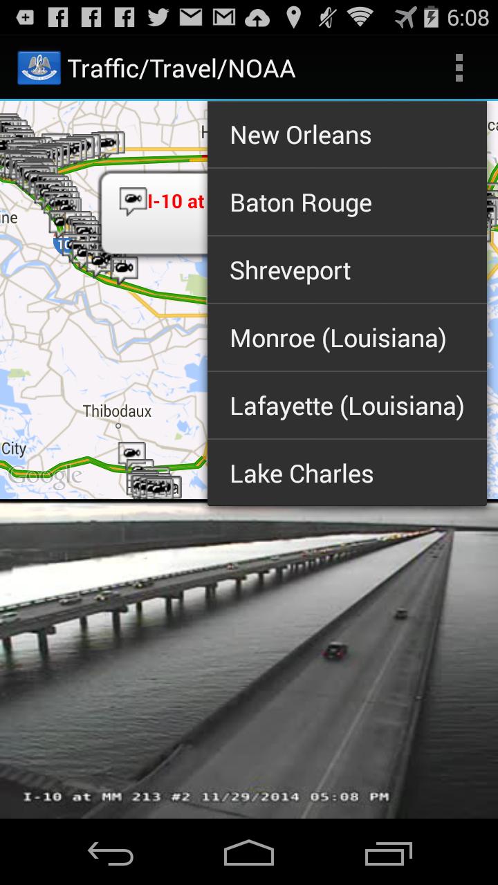 Louisiana Traffic Cameras स्क्रीनशॉट 8.