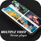 Multiple Video Screen Player ícone